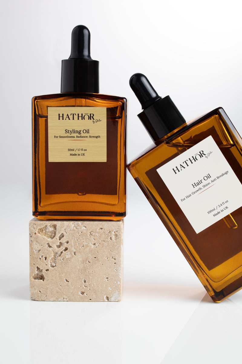 Prewash hair oil and Styling oil